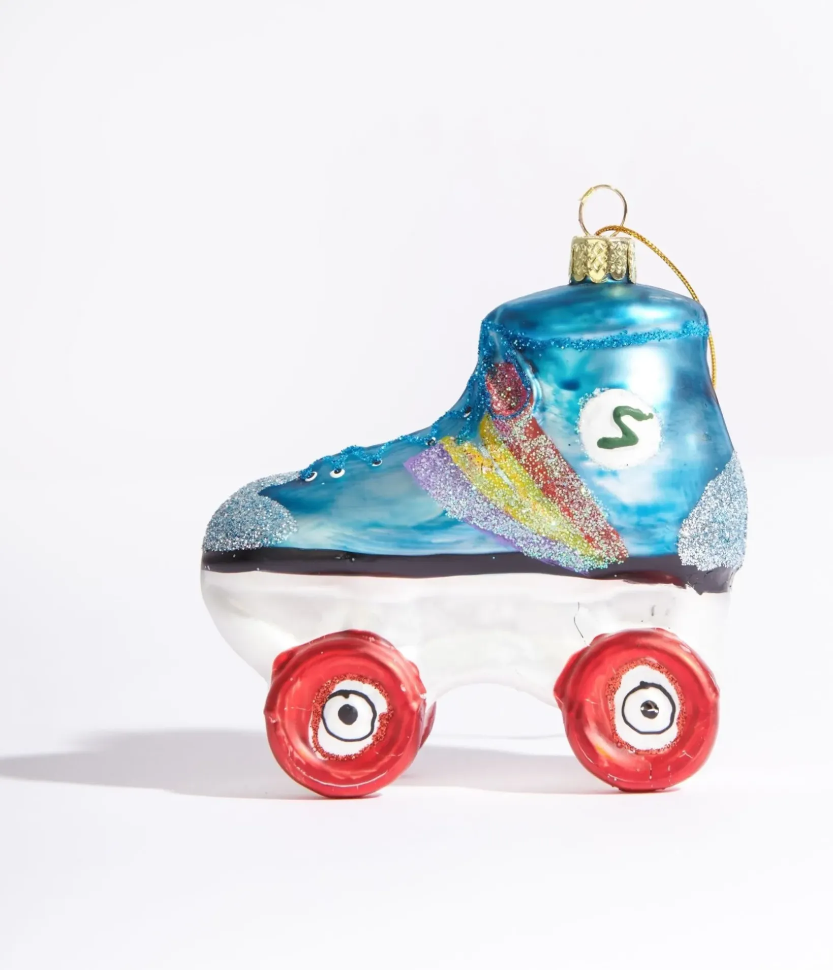 Unique Vintage Gifts For The Home|Gift Under $20>Rollerskate Glass Ornament