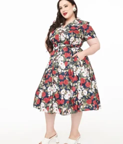Unique Vintage Midi|Fit & Flare><noscript><img width=