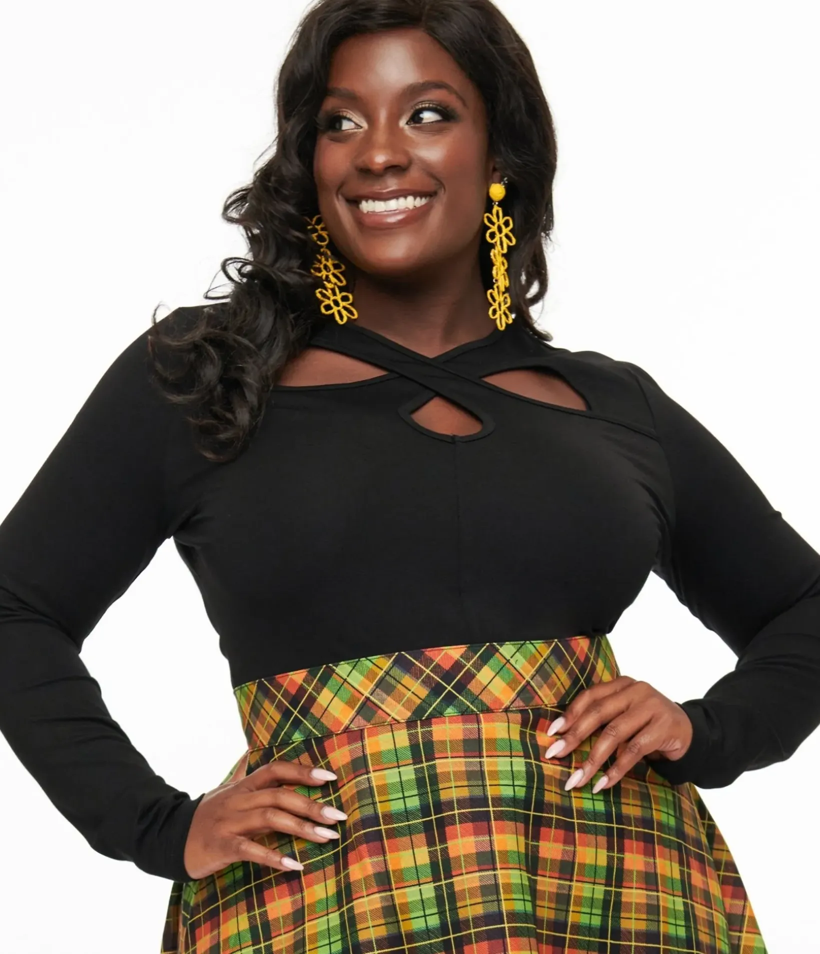 Unique Vintage Blouses|Blouses>Royal Monk Plus Size 1950s Red Button Up Celia Blouse