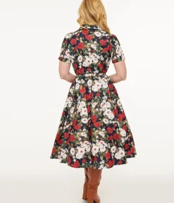 Unique Vintage Midi|Fit & Flare><noscript><img width=