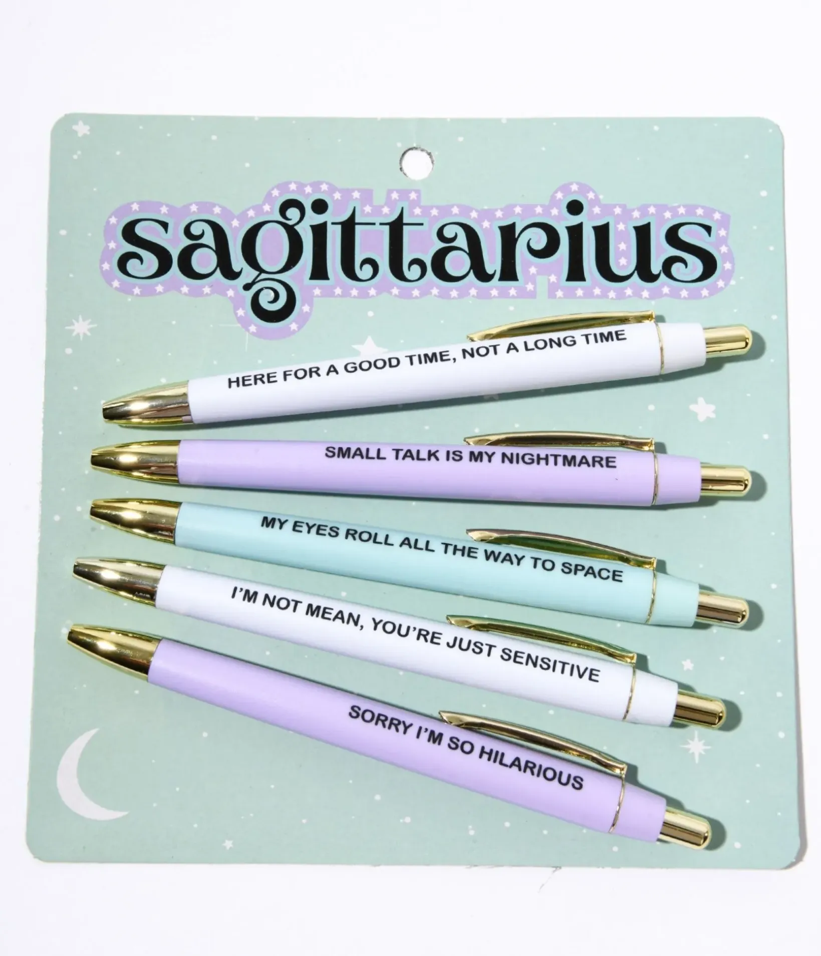 Unique Vintage Gift Under $20>Sagittarius Pen Set
