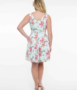 Unique Vintage Fit & Flare|Pocket Dresses><noscript><img width=