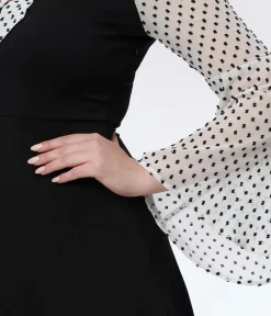 Unique Vintage Fit & Flare|Everyday Dresses><noscript><img width=