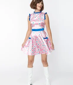 Unique Vintage Fit & Flare|Pocket Dresses><noscript><img width=
