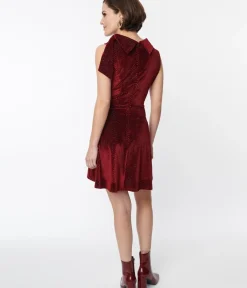 Unique Vintage Fit & Flare|Pocket Dresses><noscript><img width=