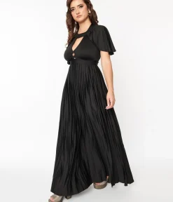 Unique Vintage Maxi|All Things Black><noscript><img width=