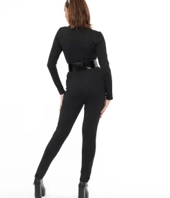 Unique Vintage Rompers & Jumpsuits|All Things Black>Smak Parlour 1960s Black & White Skeleton Glow in the Dark Jumpsuit