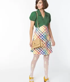 Unique Vintage Fit & Flare|Pocket Dresses><noscript><img width=