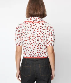 Unique Vintage Blouses><noscript><img width=
