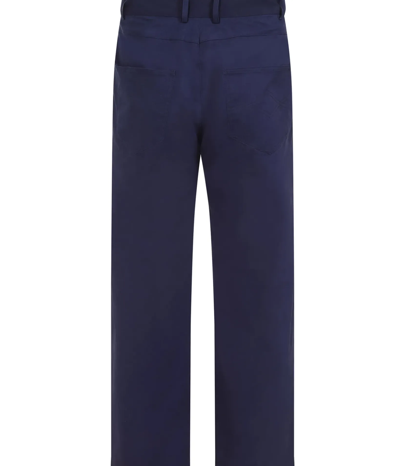 Unique Vintage Pants>1960s Navy High Waisted Ethan Trousers