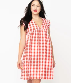 Unique Vintage Everyday Dresses|All Things Red><noscript><img width=
