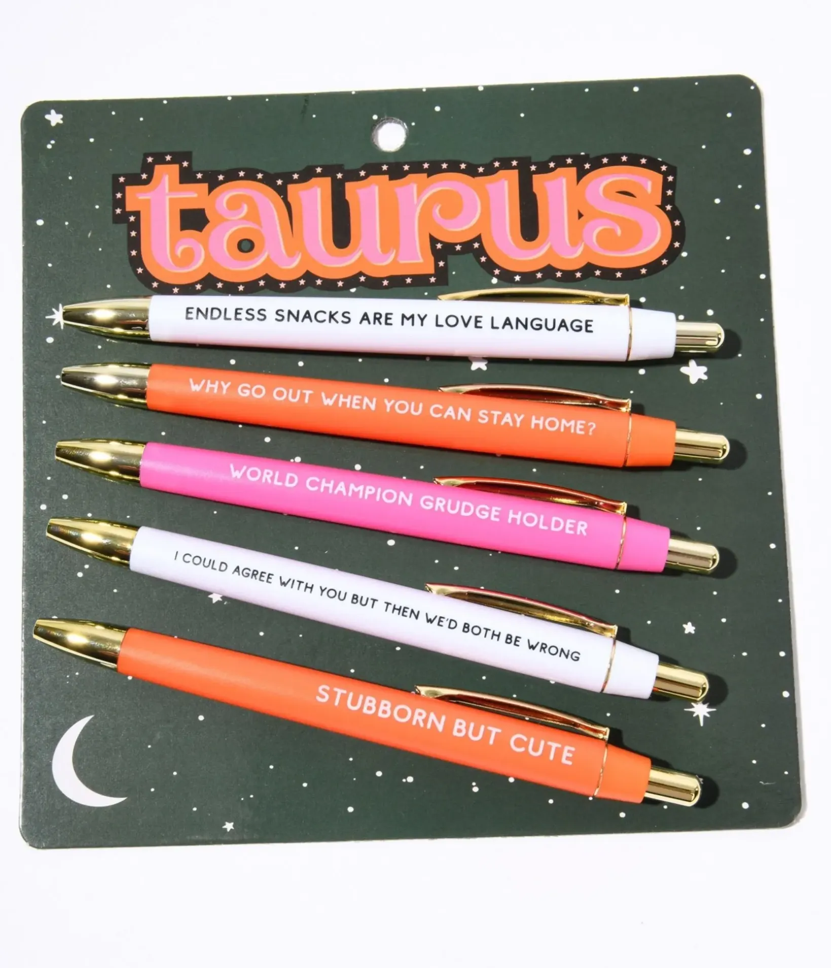 Unique Vintage Gift Under $20>Taurus Pen Set