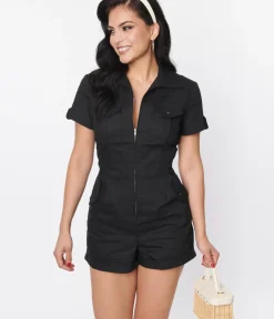 Unique Vintage Rompers & Jumpsuits|All Things Black><noscript><img width=