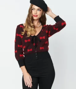Unique Vintage Sweaters & Cardigans|All Things Red><noscript><img width=