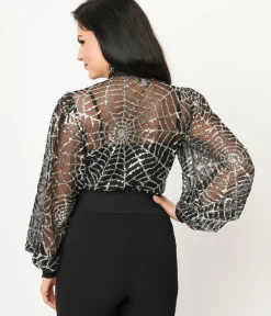 Unique Vintage Blouses|All Things Black><noscript><img width=