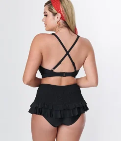 Unique Vintage Swim Bottoms|Two Piece Swim><noscript><img width=