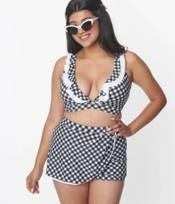 Unique Vintage Swim Tops|Two Piece Swim><noscript><img width=