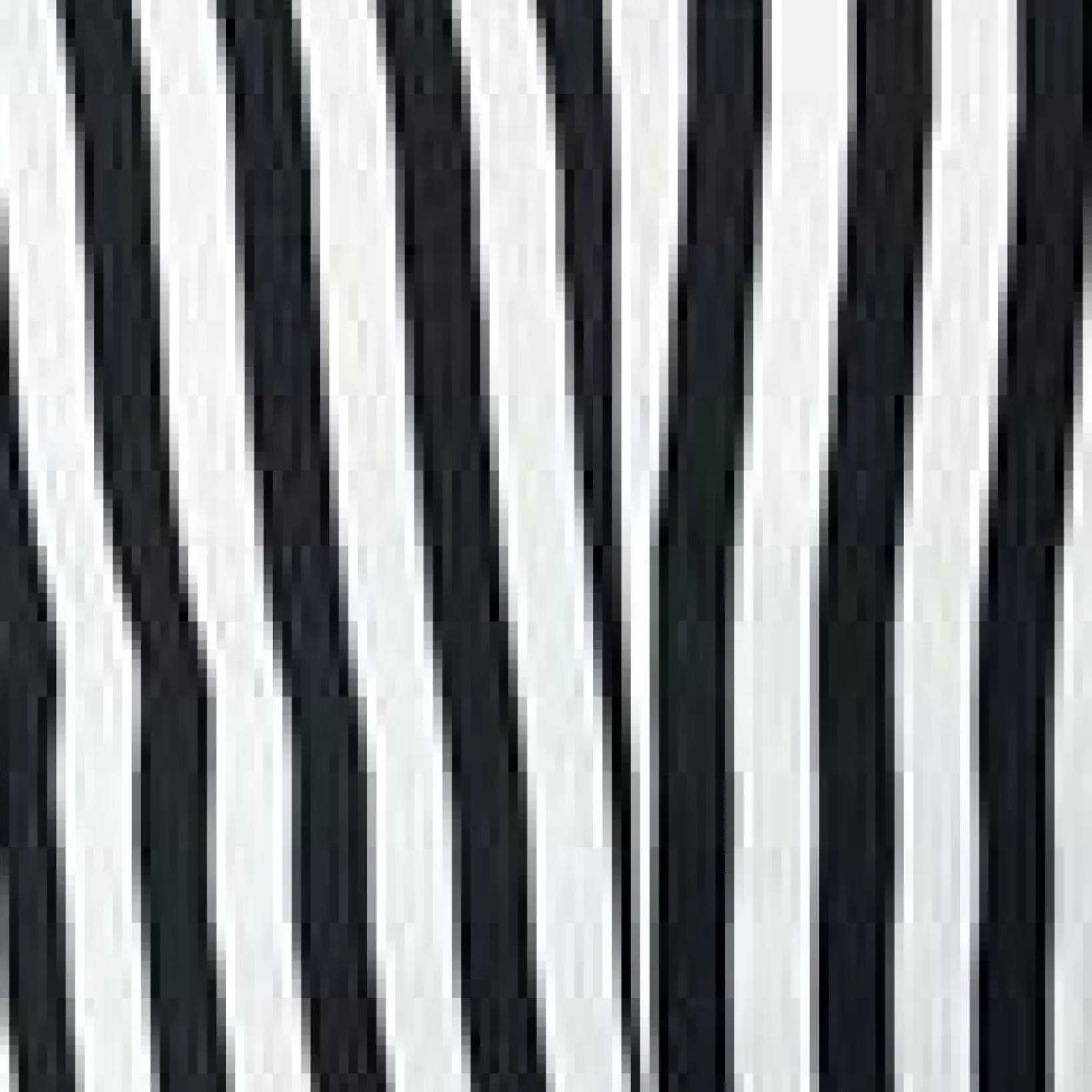 Unique Vintage All Things Black>Black & White Stripe Gwen Blouse