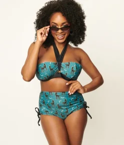 Unique Vintage Swim Tops|Two Piece Swim><noscript><img width=