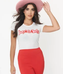 Unique Vintage Graphic Tees>Burn Your Bras Fitted Graphic Tee
