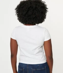Unique Vintage Graphic Tees>California Graphic Crop Tee
