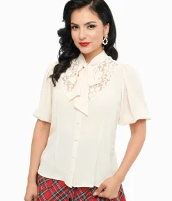 Unique Vintage Blouses|Work Wear><noscript><img width=