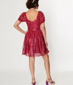 Unique Vintage Fit & Flare|Everyday Dresses><noscript><img width=