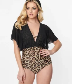 Unique Vintage One Piece Swim><noscript><img width=