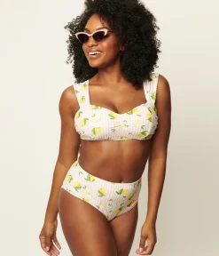 Unique Vintage Swim Tops|Two Piece Swim><noscript><img width=