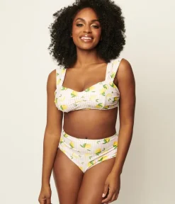 Unique Vintage Swim Tops|Two Piece Swim><noscript><img width=