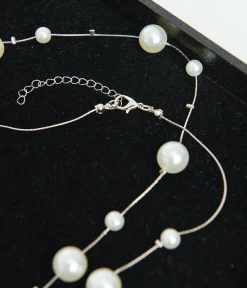 Unique Vintage Special Occasion|Flapper Accessories>60" Long Pearl Necklace