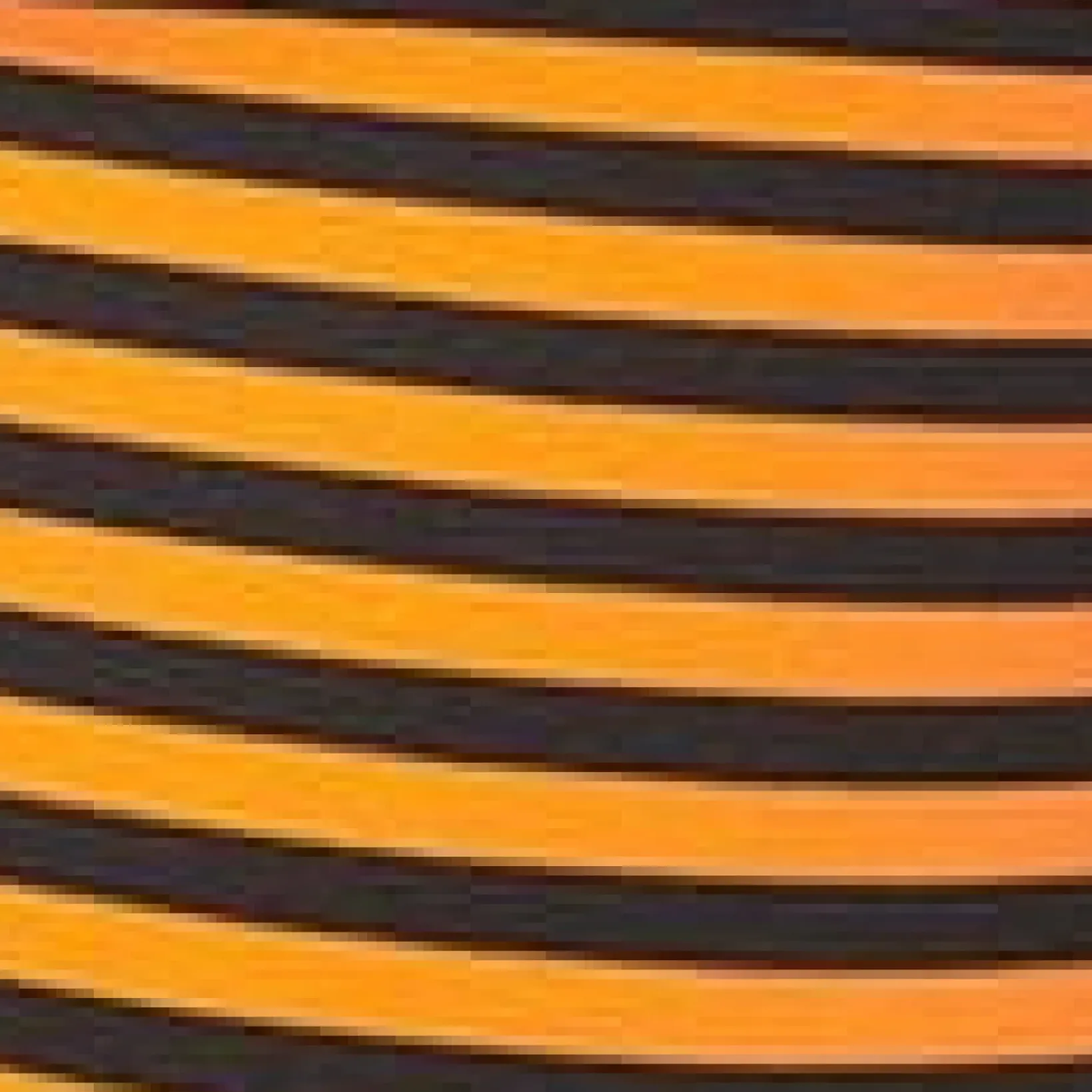 Unique Vintage Halloween>Orange & Black Stripe Back To Basics Top