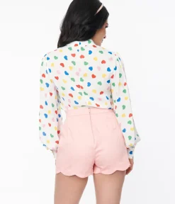 Unique Vintage Shorts|All Things Pink><noscript><img width=