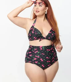 Unique Vintage Swim Tops|Plus Size Swim><noscript><img width=