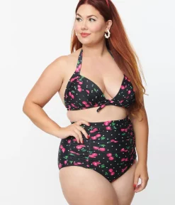 Unique Vintage Swim Tops|Plus Size Swim><noscript><img width=