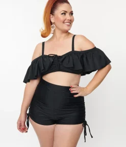 Unique Vintage Two Piece Swim|Swim Tops><noscript><img width=