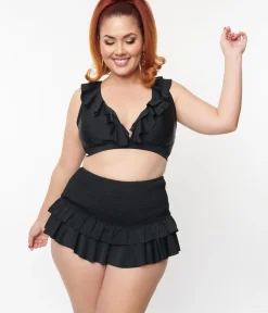Unique Vintage Swim Bottoms|Two Piece Swim><noscript><img width=