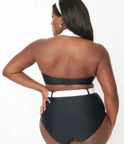 Unique Vintage Two Piece Swim|Swim Bottoms><noscript><img width=
