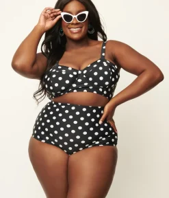 Unique Vintage Two Piece Swim|Swim Bottoms><noscript><img width=