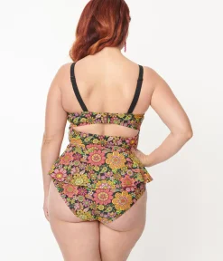 Unique Vintage Swim Bottoms|Plus Size Swim><noscript><img width=