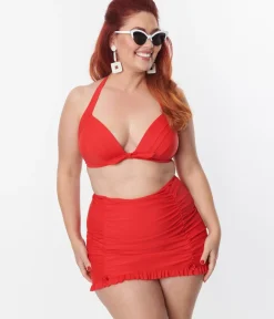 Unique Vintage Two Piece Swim|Swim Tops><noscript><img width=