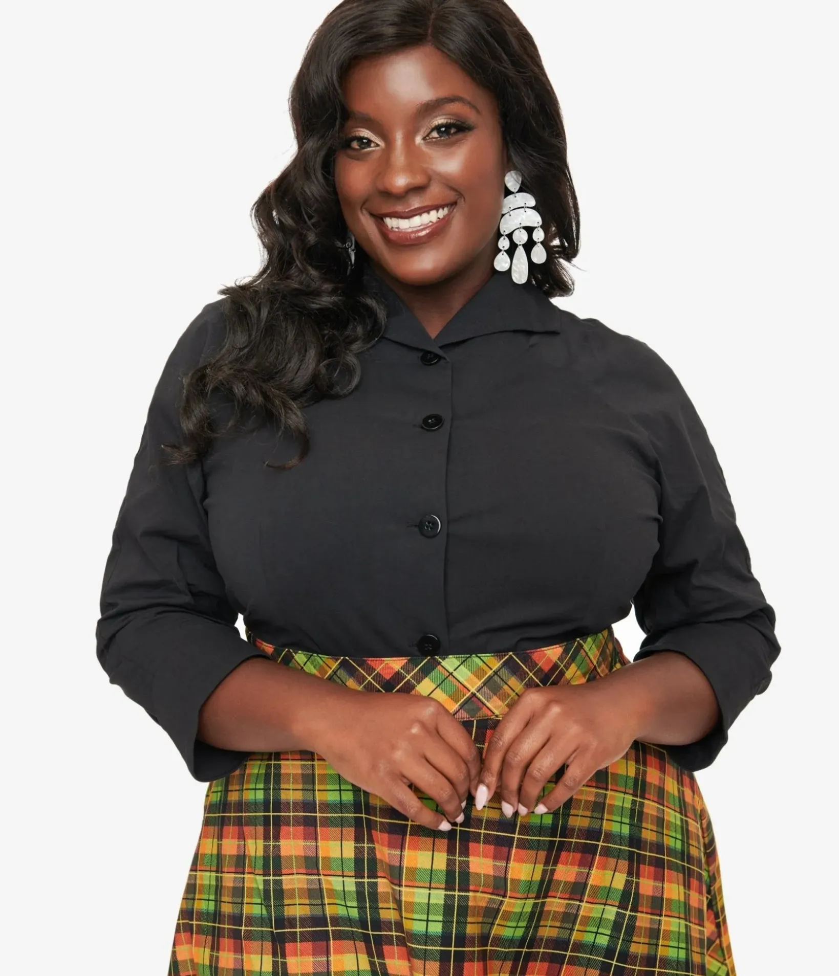 Unique Vintage Blouses|Blouses>Plus Size 1950s Merlot Velvet Gwen Blouse