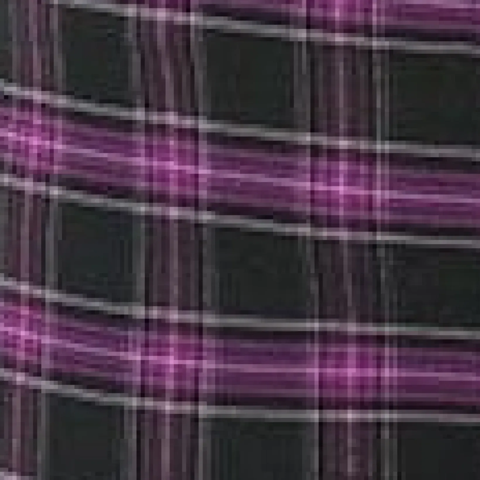 Unique Vintage Pants|Pants>Plus Size 1970s Purple & Black Plaid Rizzo Cigarette Pants