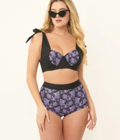 Unique Vintage Swim Bottoms|Two Piece Swim><noscript><img width=