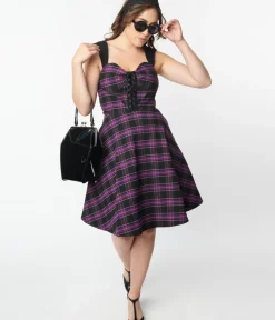 Unique Vintage Fit & Flare|Everyday Dresses><noscript><img width=