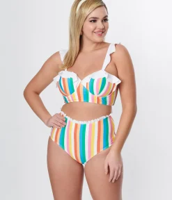 Unique Vintage Swim Bottoms><noscript><img width=