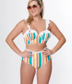 Unique Vintage Swim Tops><noscript><img width=