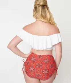 Unique Vintage Swim Bottoms|Two Piece Swim><noscript><img width=