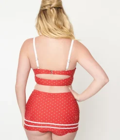 Unique Vintage Swim Bottoms|Two Piece Swim><noscript><img width=