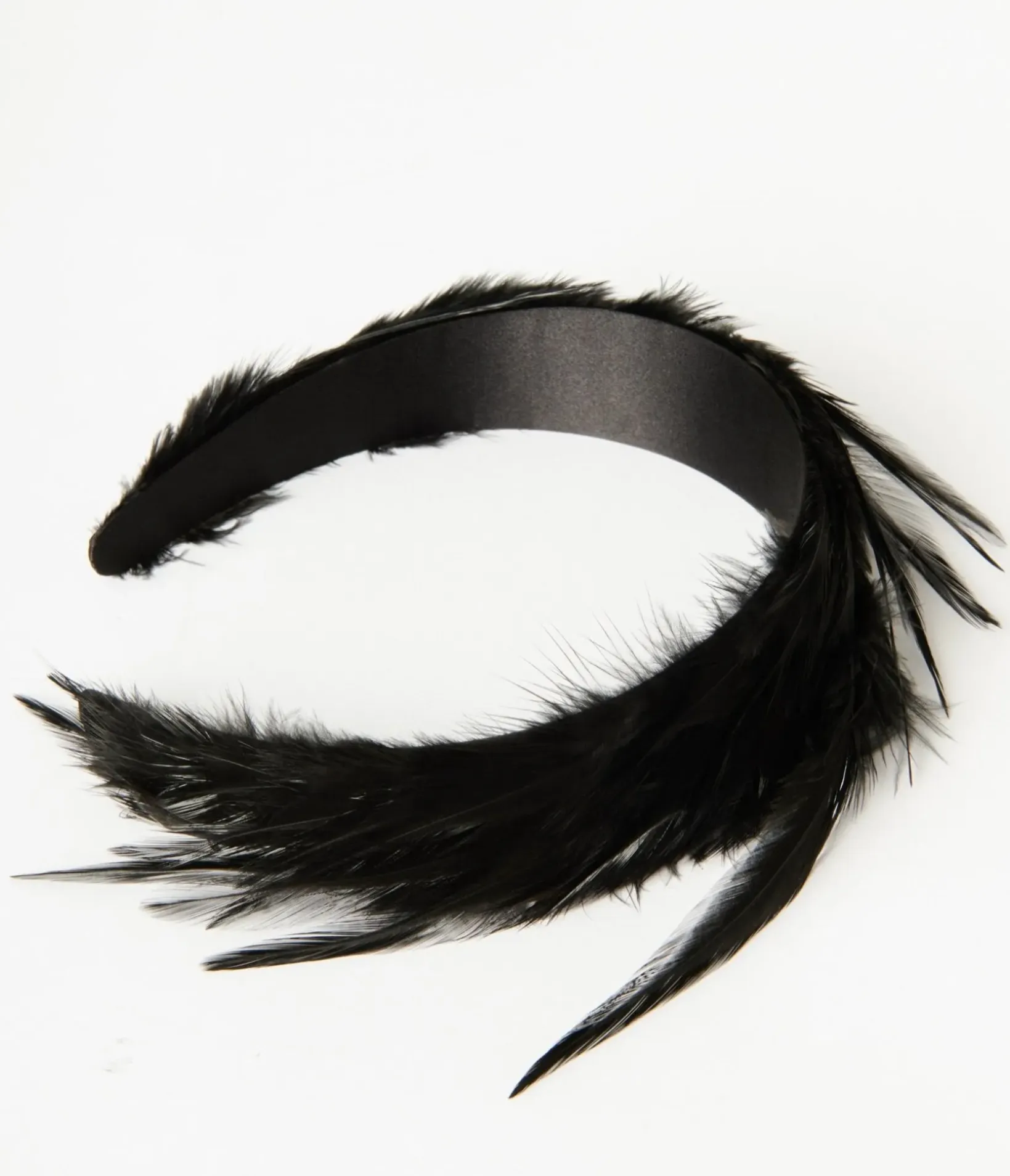 Unique Vintage Special Occasion|Flapper Accessories>1920s Black Feather Headband
